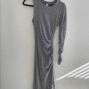 Designer off shoulder dress